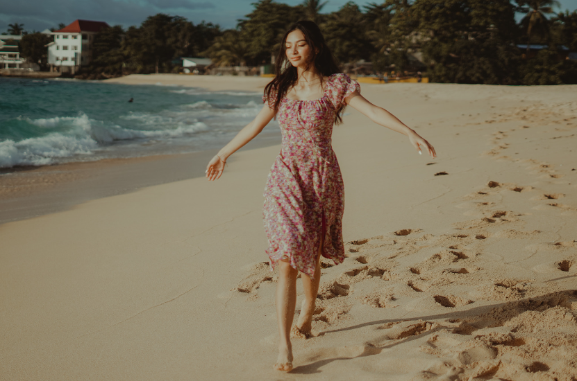 Vestidos de debutante para praia