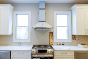 Kitchen stove hood